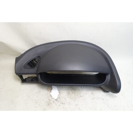 BMW Z3 Left Driver Dash Cluster Dome Trim Black Vinyl OEM 1996-2002