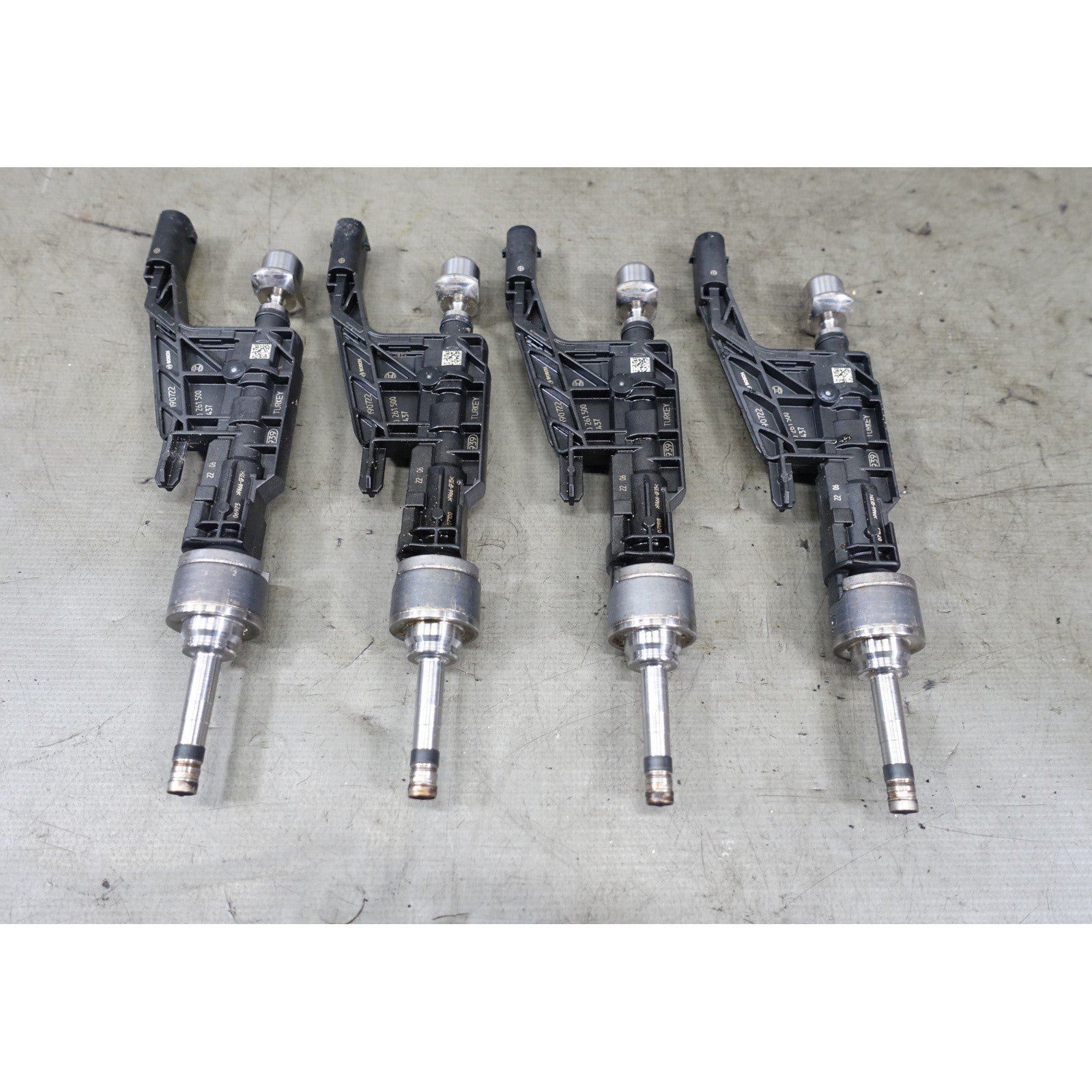 57_73ff5920-b51f-4ee0-95e4-9853a60e4fc1.jpg 2019-2025 BMW 330i G20 X3 G01 G30 B46 B58 Fuel Injector Set of 4 Factory OEM - Image 1