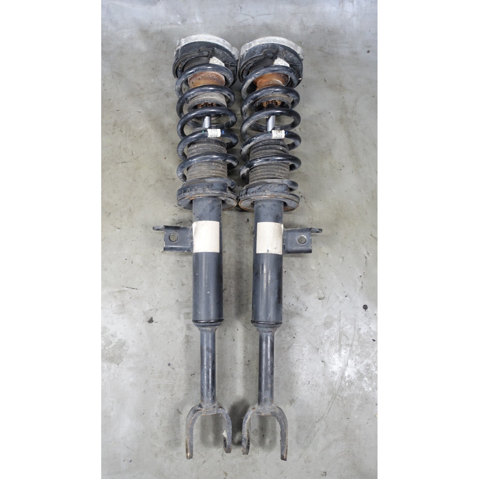 57_a8324beb-8dbd-48c7-90f8-69284977105d.jpg 2014-2016 BMW F10 535i 535d RWD M Sport Front Strut Spring Shock Pair OEM - Image 1