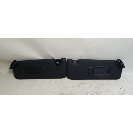 BMW G01 X3 G02 X4 Sun Visor Pair Black Vinyl 2018-2023 OEM