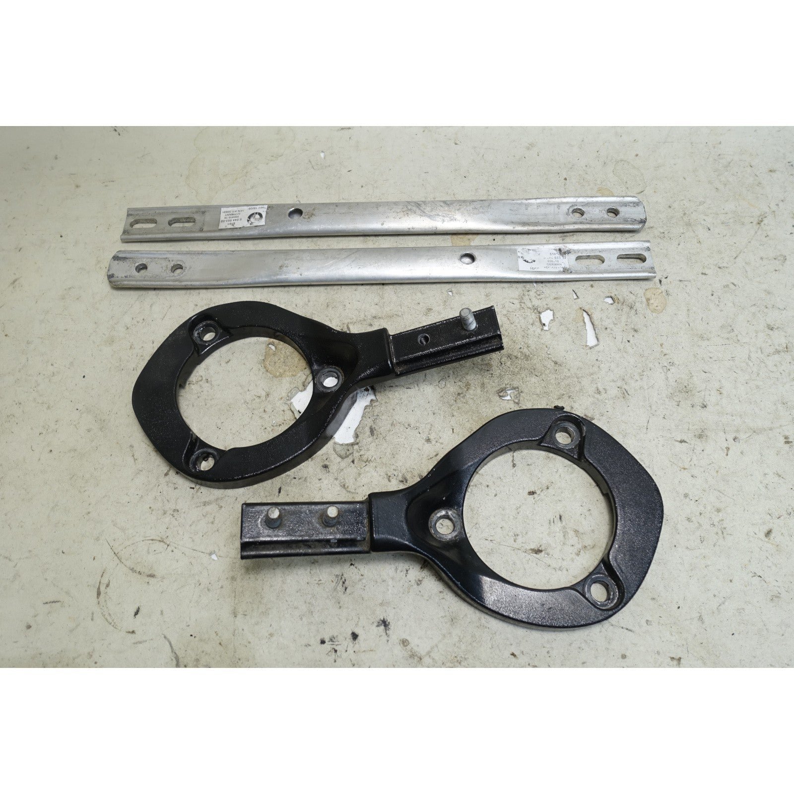 57_e623d5c4-d194-453d-8ac3-1c5a93cb32dc.jpg BMW E90 E92 E93 M3 E82 1M Strut Tower Brace Brackets Rods Partial Set 2008-2013 - Image 1