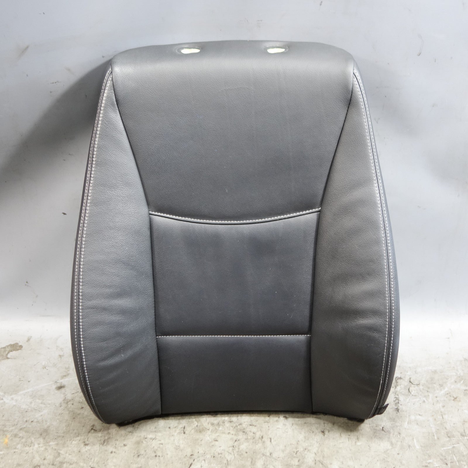 inv_055888.jpg 2011-2017 BMW F25 F26 X3 X4 Front Left Basic Seat Backrest Black Leather OEM - Image 1