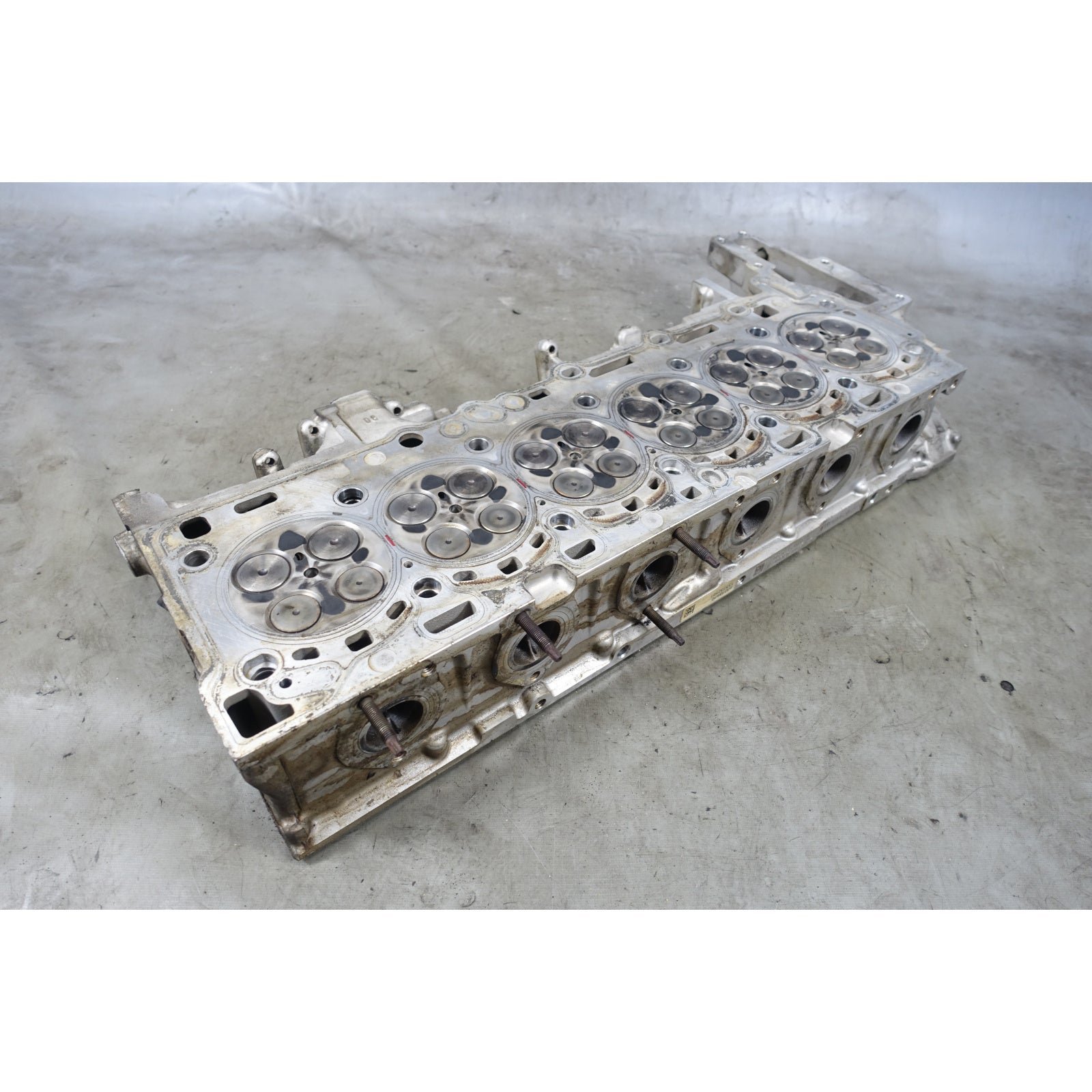 inv_056340.jpg BMW N57 6-Cyl Diesel Cylinder Head F10 F15 535d X5 35d 2014-2018 OEM - Image 1