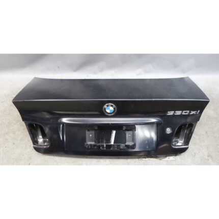 99-05 BMW E46 3-Series Sedan Factory Rear Trunk Boot Deck Lid Black OEM