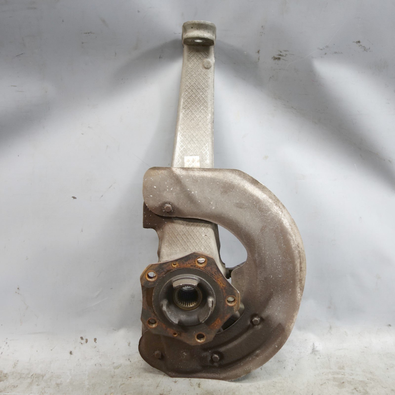 inv_056616.jpg 2010-2016 Porsche Panamera 970 AWD Front Left Wheel Hub Knuckle Assembly OEM - Image 1