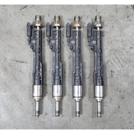 BMW F30 F22 F32 F36 N26 SULEV EU6 Direct Fuel Injector Set of 4 OEM 2014-2016